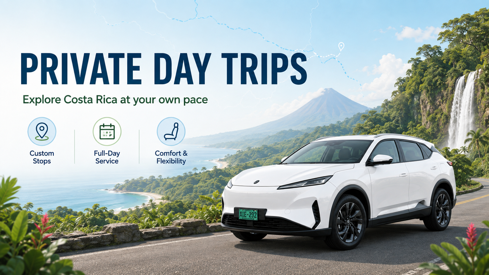 Private Day Trips in Costa Rica